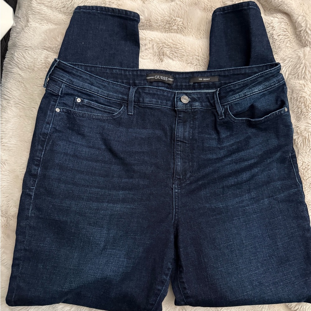 GUESS Dark Indigo Skinny Jeans